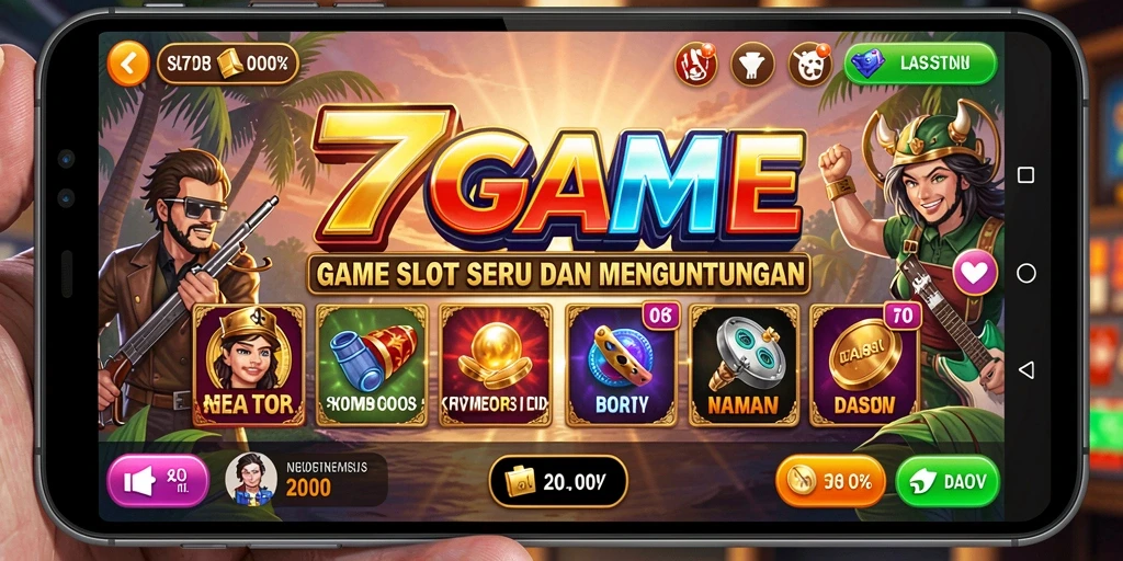 Tampilan gameplay Slot yang menegangkan dan menarik di 7GAME.