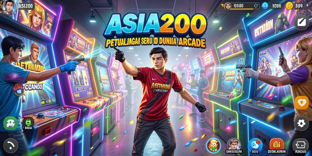 Tampilan gameplay menarik ASIA200 dengan aksi seru dari karakter utama.