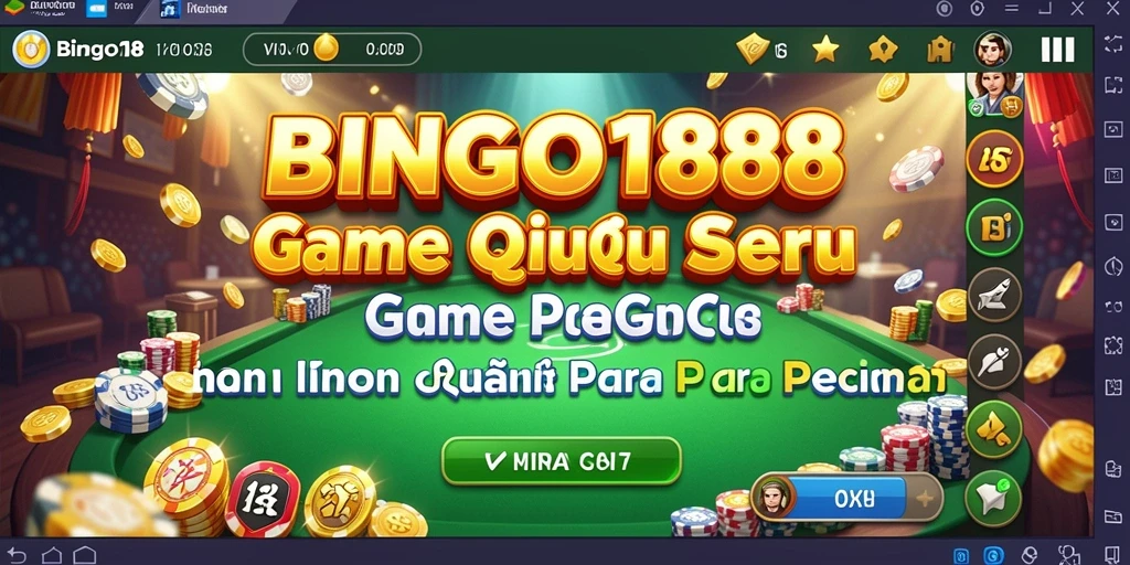 Screenshot gameplay QiuQiu di BINGO188 yang seru dan menarik.