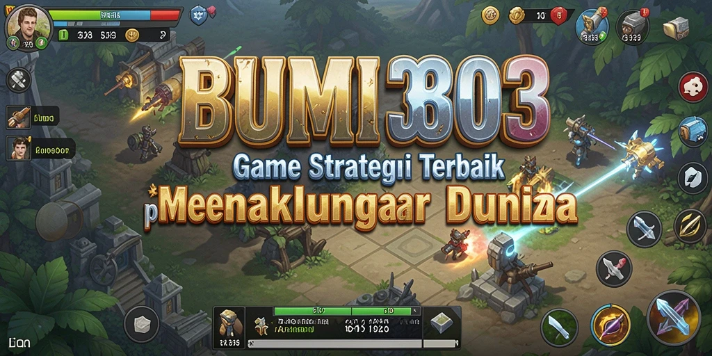 Gameplay menarik dan dinamis dalam BUMI303.