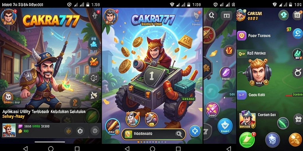 Tampilan screenshot CAKRA777 menampilkan antarmuka pengguna yang intuitif.