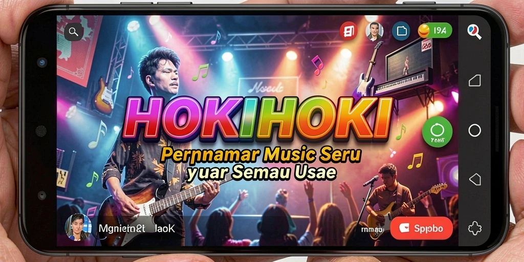 Tampilan gameplay HOKIHOKI yang menarik dan interaktif.