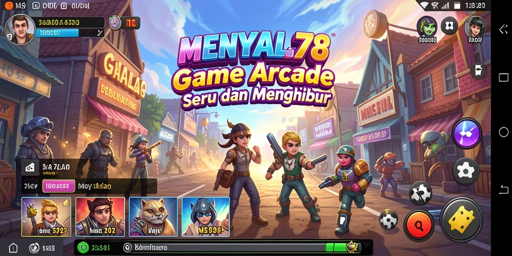 Tampilan gameplay menarik dari MENYALA78 yang penuh aksi.