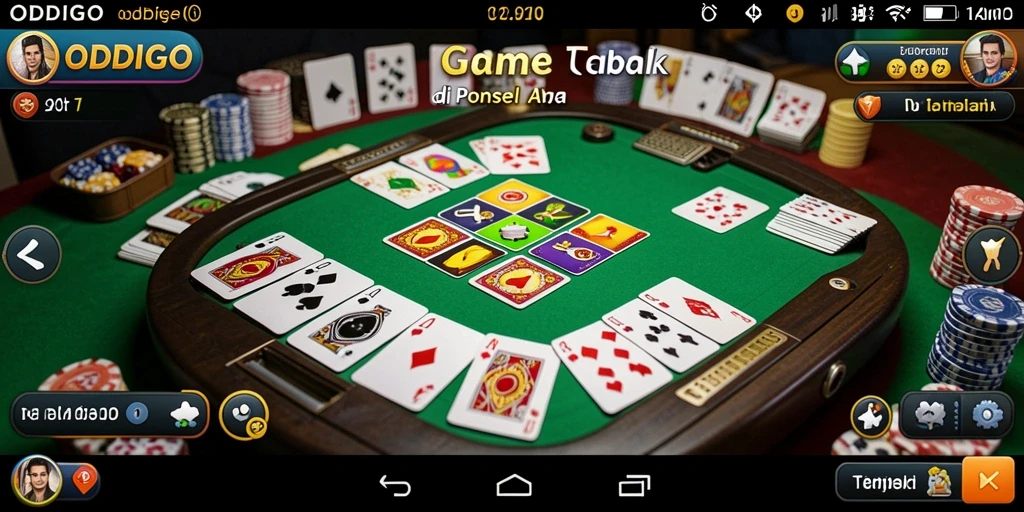 Tampilan gameplay yang seru dan interaktif di ODDIGO.