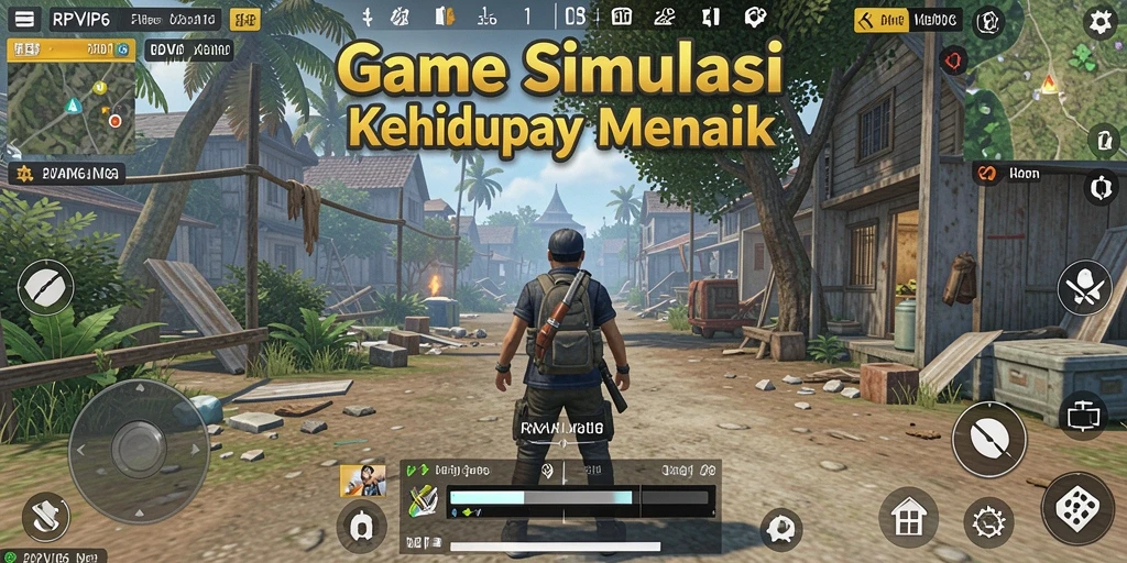 Tangkapan layar gameplay RPVIP6 yang menunjukkan momen interaktif.