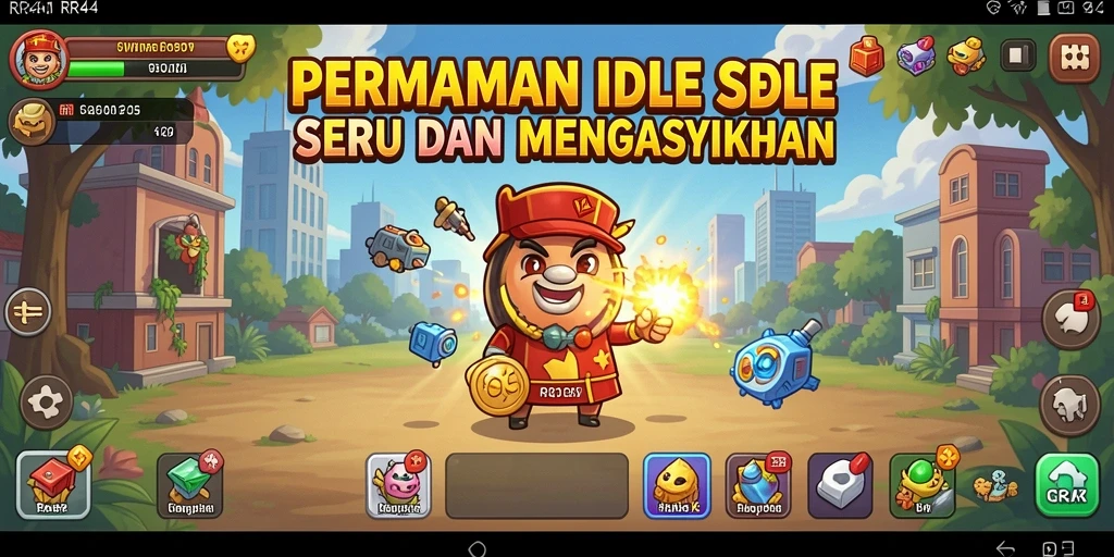 Gameplay RR44 yang menarik dan santai, cocok untuk semua pemain.