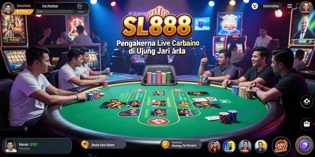 Gameplay SL888 Live Casino yang seru dan interaktif.
