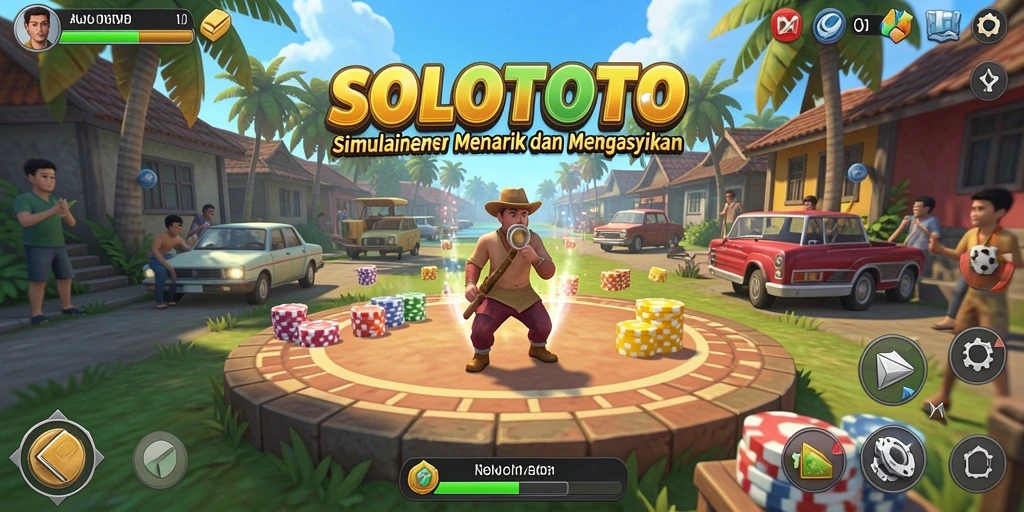 Tampilan gameplay yang menarik dan interaktif di SOLOTOTO.