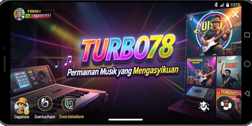 Tampilan gameplay TURBO78 yang menyenangkan dan interaktif.